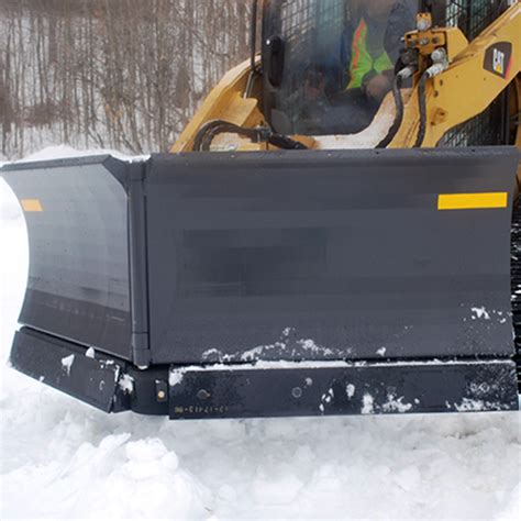 v-snow plow for skid steer|plow attachment for skid steer.